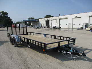 2023 PJ Trailer 83x20 UL Utility UL22032ESBKAT