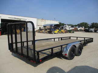 2023 PJ Trailer 83x20 UL Utility UL22032ESBKAT