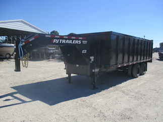 2023 PJ Trailer 96x20 DD Gooseneck Dump DDQ20A2BSBK