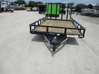 2023 PJ Trailer 77x12 U7 Single Axle Utility U721231DSFK