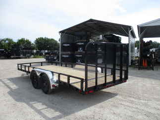 2023 PJ Trailer 83x18 UL Utility UL21832ESBK