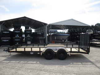 2023 PJ Trailer 83x18 UL Utility UL21832ESBK