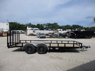 2023 PJ Trailer 83x18 UL Utility UL21832ESBK