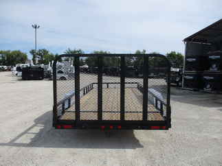 2023 PJ Trailer 83x18 UL Utility UL21832ESBK