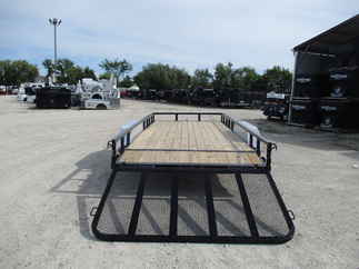 2023 PJ Trailer 83x18 UL Utility UL21832ESBK