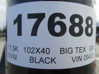 2023 Big Tex 102x40  Gooseneck 16GN-35BK+5MR