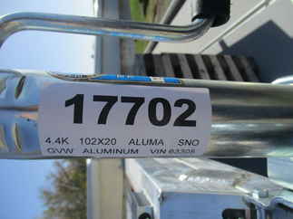 2023 Aluma 102x20  Snowmobile 8620D-TA-EL-R-12SL