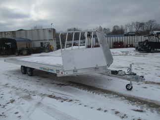 2023 Aluma 102x22  Snowmobile 8622D-TA-EL-R-12SL