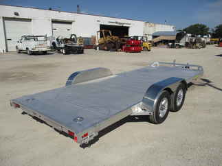 2023 Aluma 82x18  Car Hauler 8218TA-EL-R-RTD