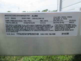 2023 Aluma 81x14  Aluminum Single Axle Utility 8114S-R-BT-SR