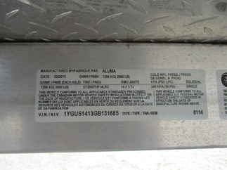 2016 Aluma 81x14  Aluminum Single Axle Utility 8114BT