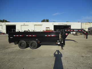 2022 PJ Trailer 83x16 DE Gooseneck Dump DER16S2BTS0-JA01