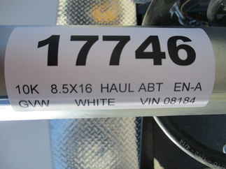 2023 Haul-About 8.5x20  Enclosed Car Hauler PAN8520TA3