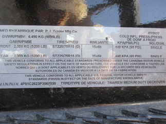 2023 PJ Trailer 101x20 L6 Equipment Deckover L6J2052BSSK