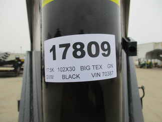2023 Big Tex 102x30  Gooseneck 16GN-25BK+5MR