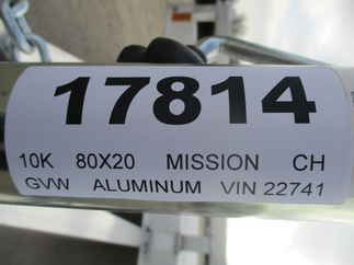 2022 Mission 80x20  Car Hauler MOCH8X20TILT