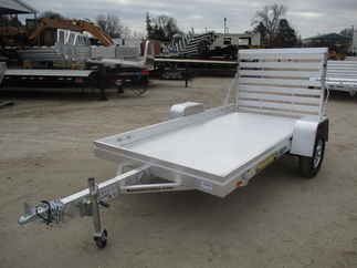 2023 Aluma 63x10  Aluminum Single Axle Utility 6310H-S-TG