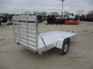 2023 Aluma 63x10  Aluminum Single Axle Utility 6310H-S-TG