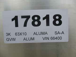 2023 Aluma 63x10  Aluminum Single Axle Utility 6310H-S-TG