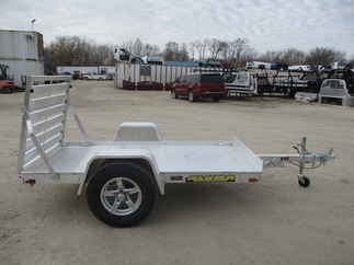 2023 Aluma 54x8  Aluminum Single Axle Utility 548S-TG