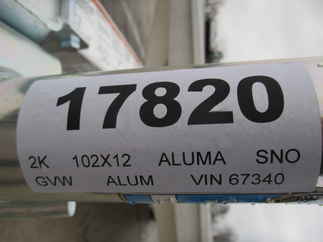 2024 Aluma 102x12  Snowmobile 8612D-S-R-12SL