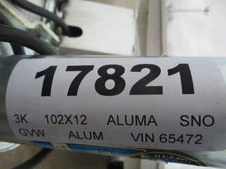 2023 Aluma 102x12  Snowmobile 8612DH-S-SRP-14SL