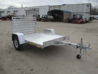 2023 Aluma 63x8  Aluminum Single Axle Utility 638S-TG