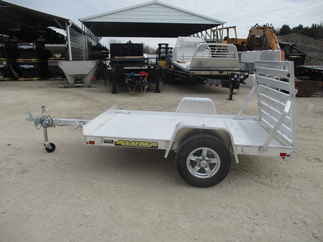 2023 Aluma 63x8  Aluminum Single Axle Utility 638S-TG