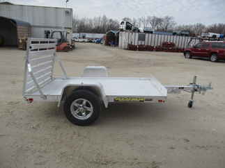 2023 Aluma 63x8  Aluminum Single Axle Utility 638S-TG