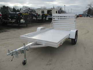 2023 Aluma 68x10  Aluminum Single Axle Utility 6810H-S-TG