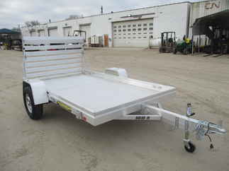 2023 Aluma 68x10  Aluminum Single Axle Utility 6810H-S-TG