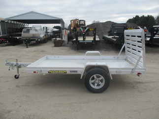 2023 Aluma 68x10  Aluminum Single Axle Utility 6810H-S-TG