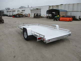 2024 Aluma 77x12  Aluminum Single Axle Utility 7712HSLR-S-R