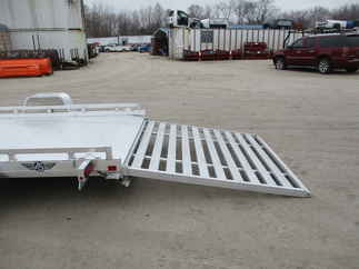 2024 Aluma 77x12  Aluminum Single Axle Utility 7712HSLR-S-R