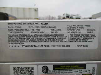 2024 Aluma 77x12  Aluminum Single Axle Utility 7712HSLR-S-R