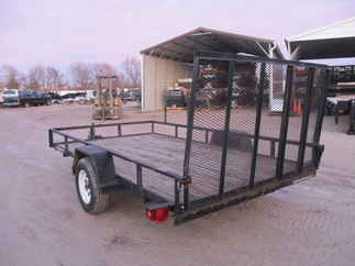 2006 Sure Trac 76x12  Single Axle Utility 