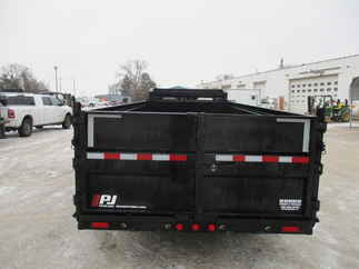 2023 PJ Trailer 83x16 DM Gooseneck Dump DMR1692BSSK-JA06-SW03