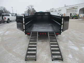 2023 PJ Trailer 83x16 DM Gooseneck Dump DMR1692BSSK-JA06-SW03