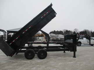 2023 PJ Trailer 83x16 DM Gooseneck Dump DMR1692BSSK-JA06-SW03