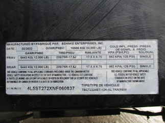 2022 B-B 83x22  Equipment Tilt TBCT2224ET-12K-XL