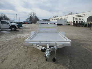 2024 Aluma 78x15  Aluminum Single Axle Utility 7815S-EL-TG-TR