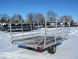 2004 Triton 80x8.416  Aluminum Single Axle Utility 