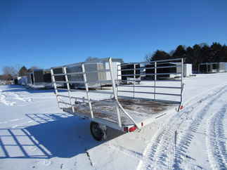 2004 Triton 80x8.416  Aluminum Single Axle Utility 