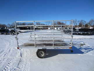 2004 Triton 80x8.416  Aluminum Single Axle Utility 