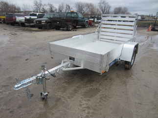 2024 Aluma 54x8  Aluminum Single Axle Utility 548S-TG-13SL