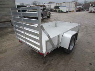 2024 Aluma 54x8  Aluminum Single Axle Utility 548S-TG-13SL