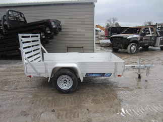 2024 Aluma 54x8  Aluminum Single Axle Utility 548S-TG-13SL