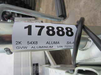 2024 Aluma 54x8  Aluminum Single Axle Utility 548S-TG-13SL