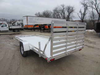 2024 Aluma 78x15  Aluminum Single Axle Utility 7815S-EL-TG-TR