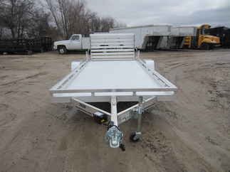 2024 Aluma 78x15  Aluminum Single Axle Utility 7815S-EL-TG-TR